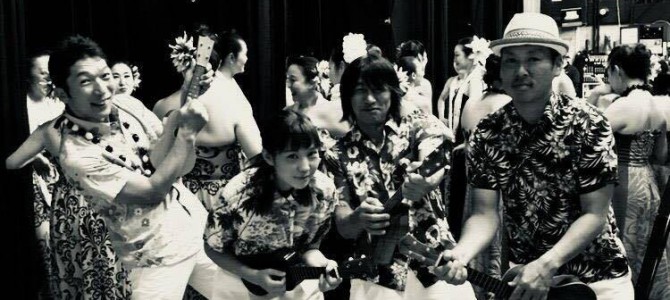 フラのイベントにて フラのイベントにて