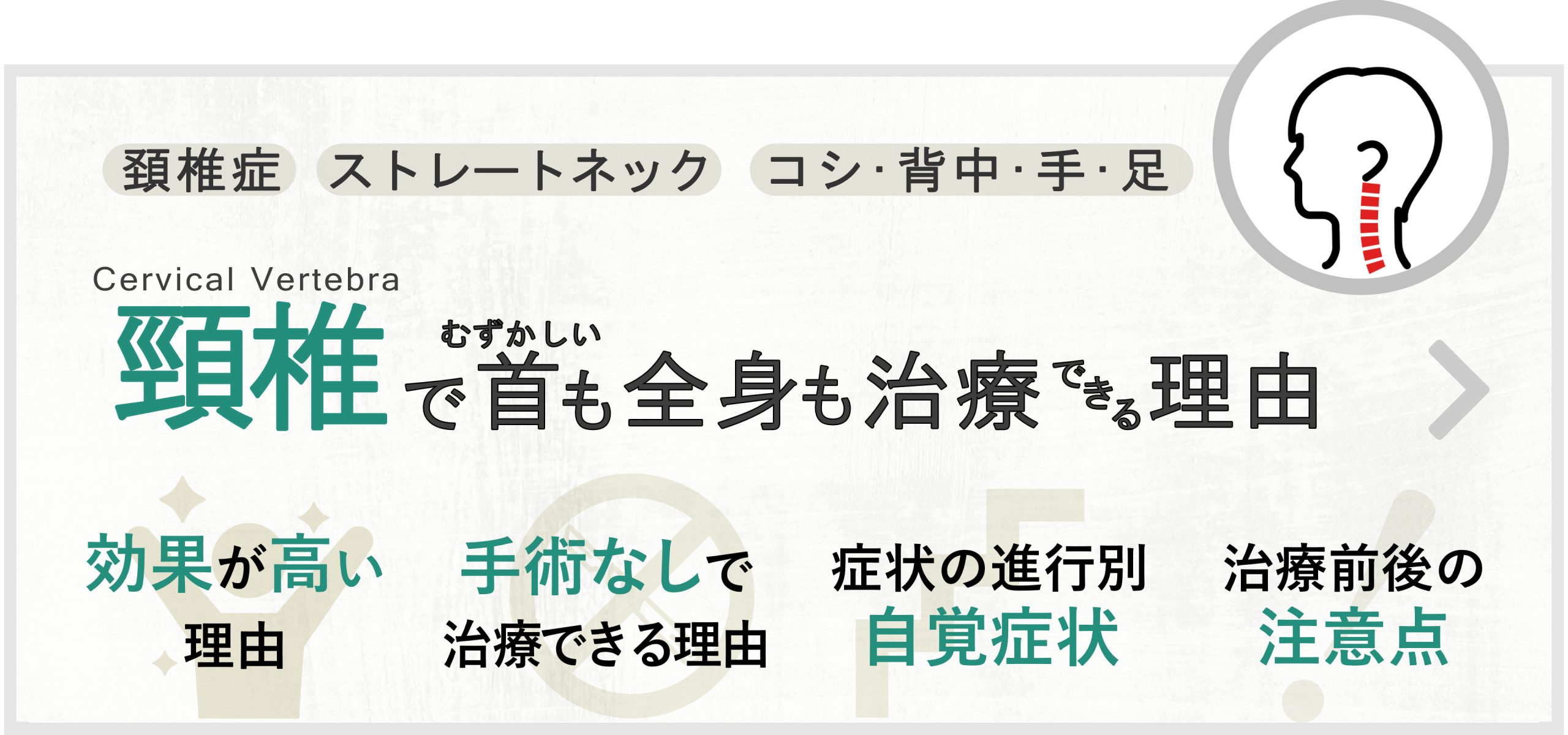 首だけで全身の治療ができる理由｜上部頸椎カイロプラクティック